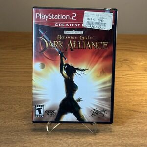 Baldur's Gate Dark Alliance PlayStation 2 PS2 Red Label Greatest Hits Good